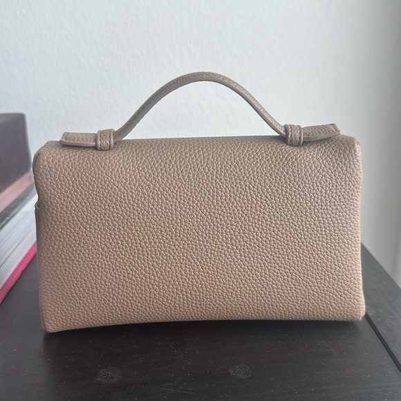 Leather Top handle Crossbody Handbag - Picture 7 of 9